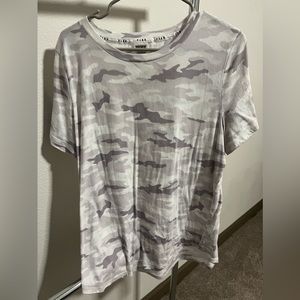 White camo tee